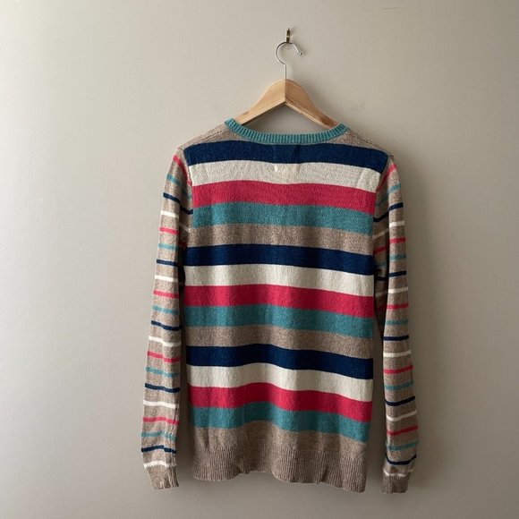 Telluride | Multicolour Heart Merino Wool Sweater - Picture 3 of 10